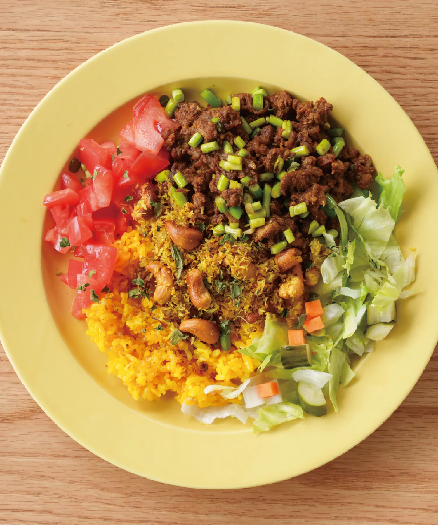 季節野菜のキーマカレー