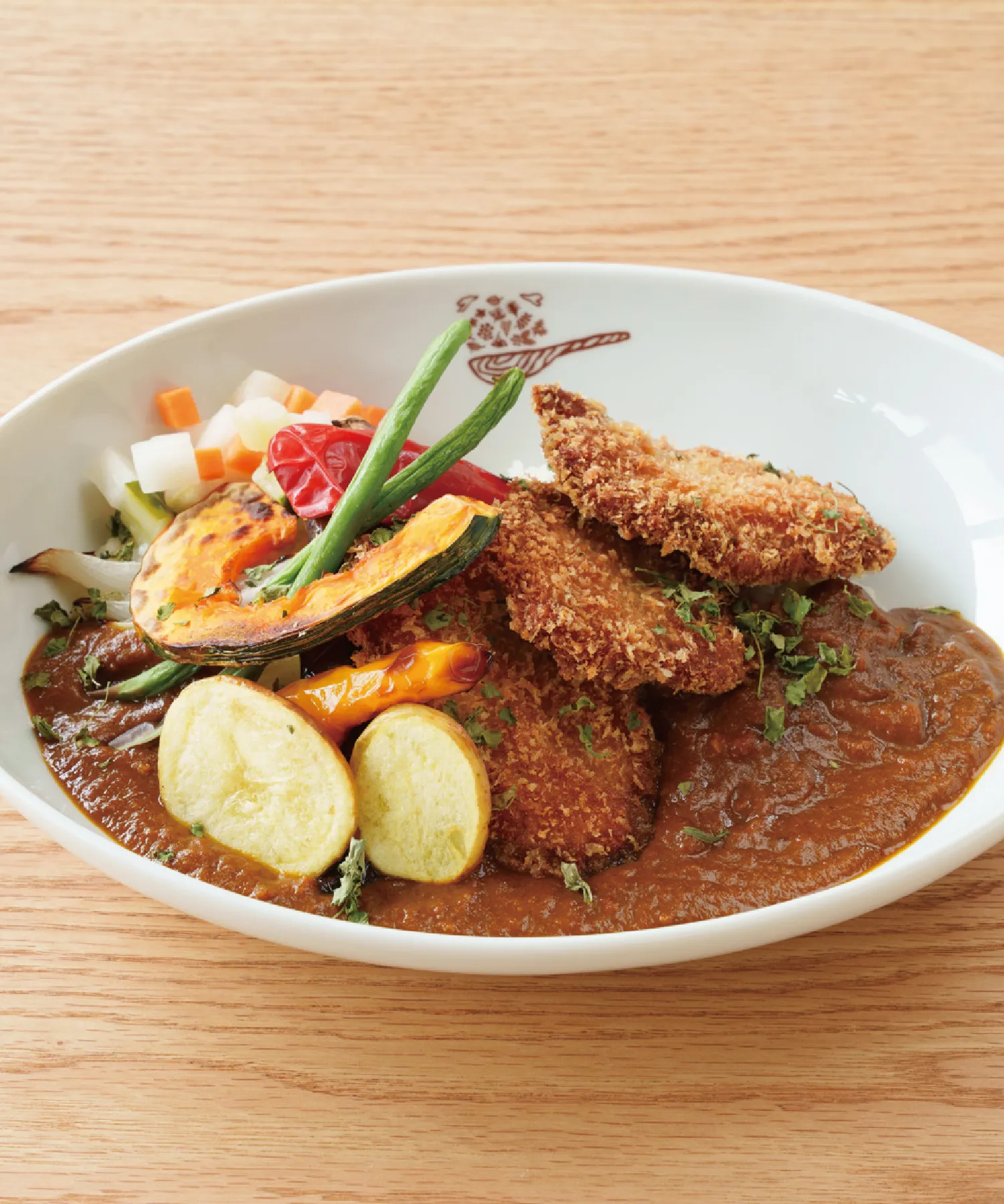 ヒレカツカレー